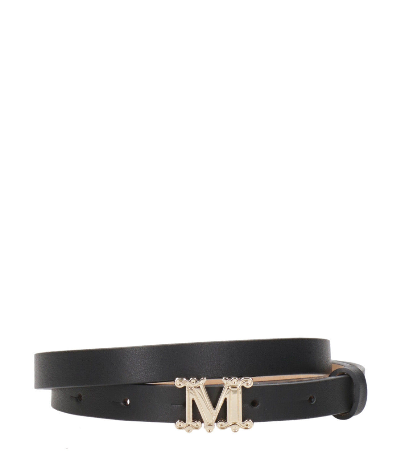 Max Mara | Black Monogram Belt