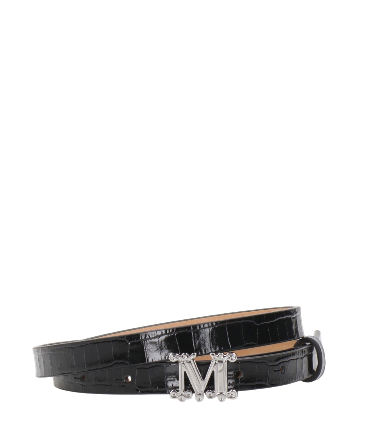 Max Mara | Black Monogram Belt