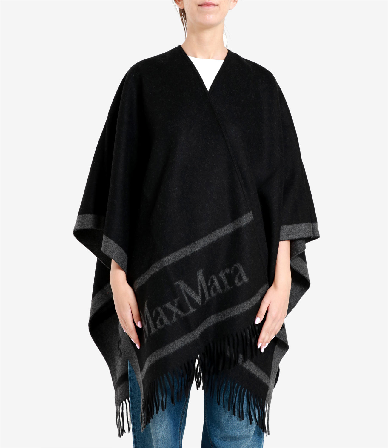 Max Mara | Poncho Hilde Black