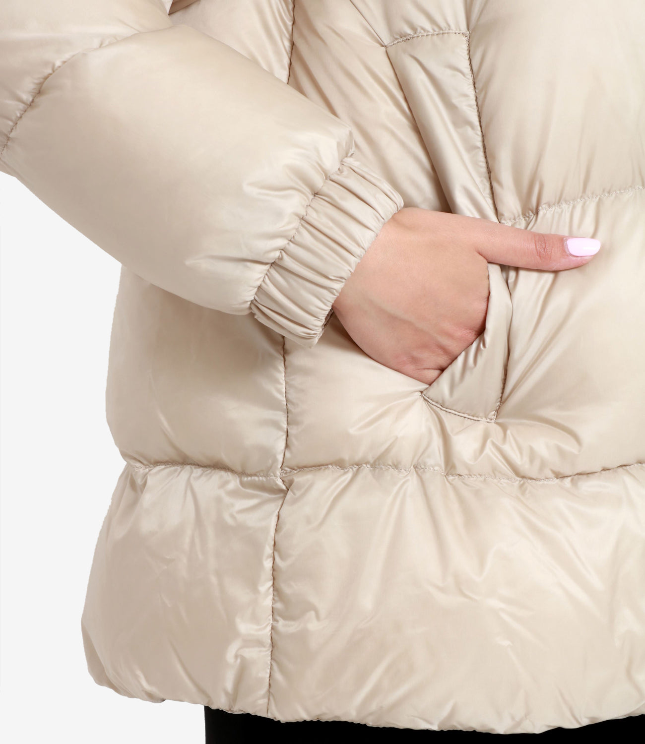 Max Mara The Cube | Seia Ecru Down Jacket