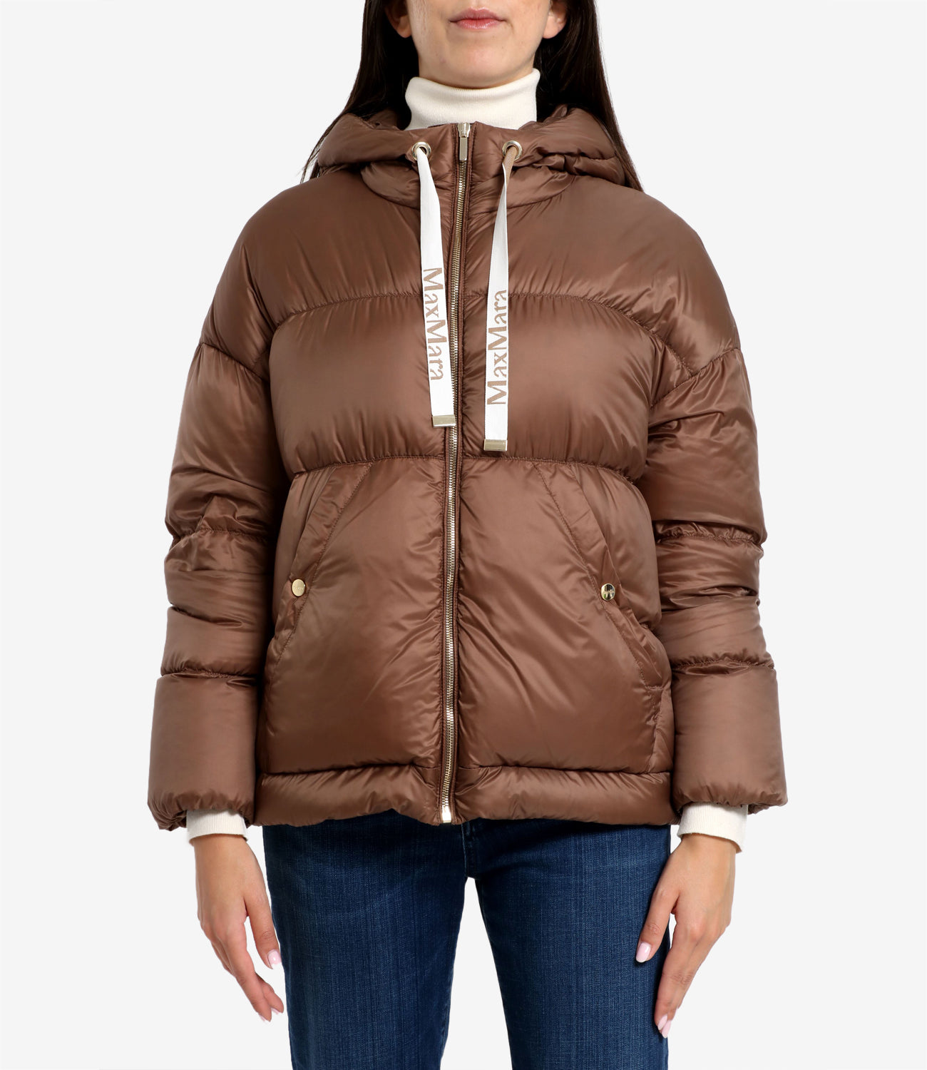 Max Mara The Cube | Camel Trebi Down Jacket