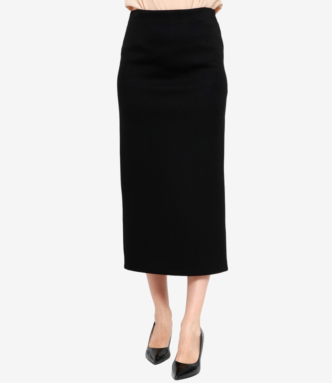 Max Mara Timeless | Flou Skirt Black