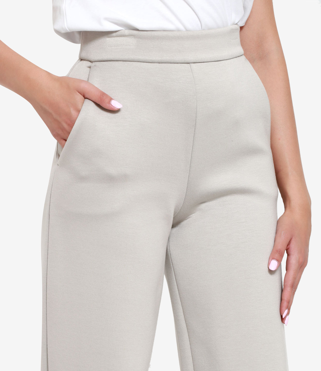 Max Mara Timeless | Pantalone Alisso Stucco