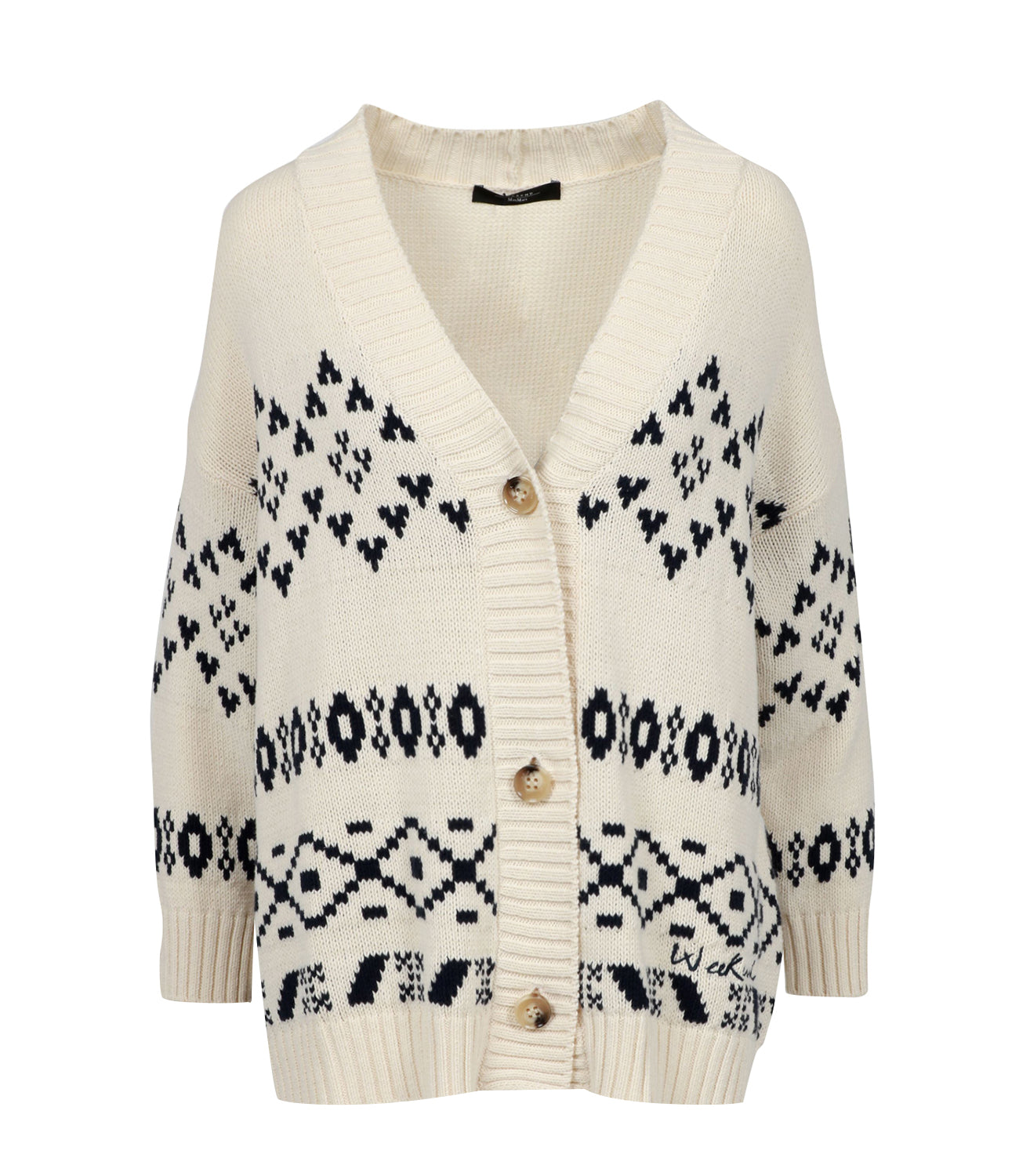 Max Mara Weekend | Cardigan Acacia Cream and Black