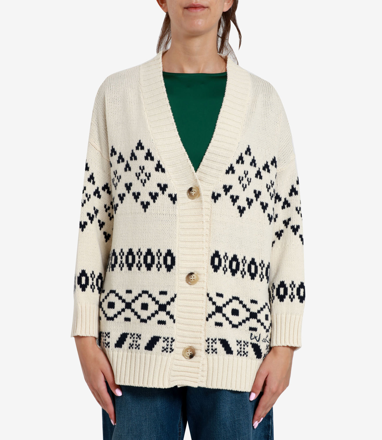 Max Mara Weekend | Cardigan Acacia Cream and Black