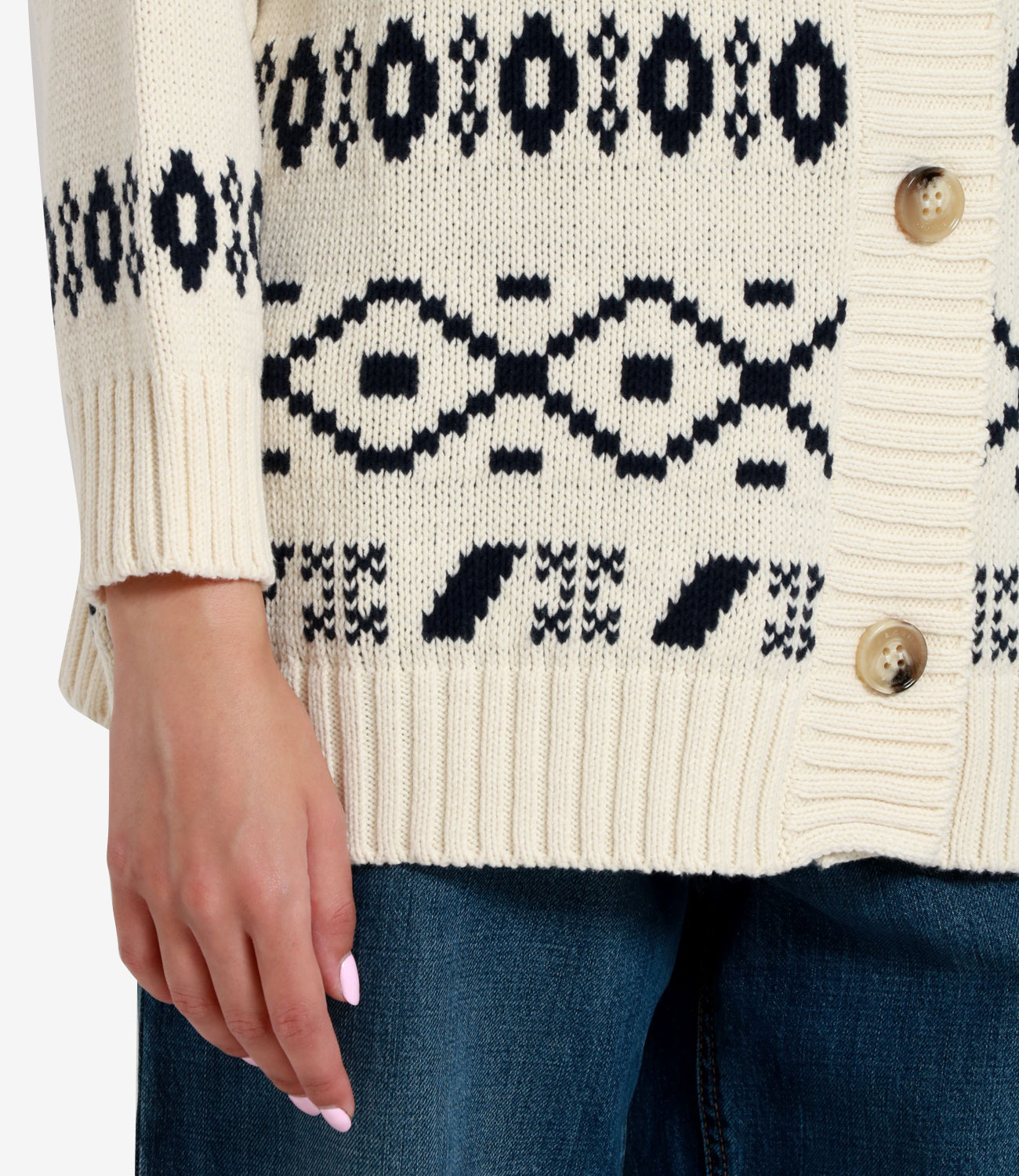 Max Mara Weekend | Cardigan Acacia Cream and Black