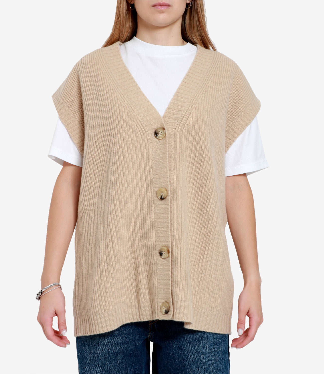 Max Mara Weekend | Peach Beige Vest