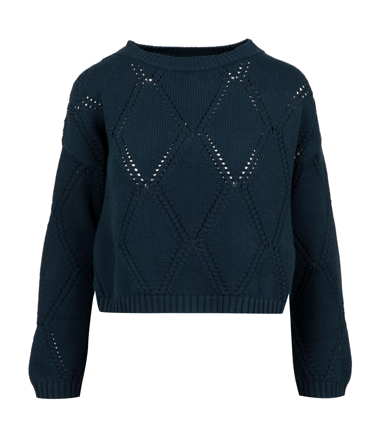 Max Mara Weekend | Maglia Abbozzi Blu navy