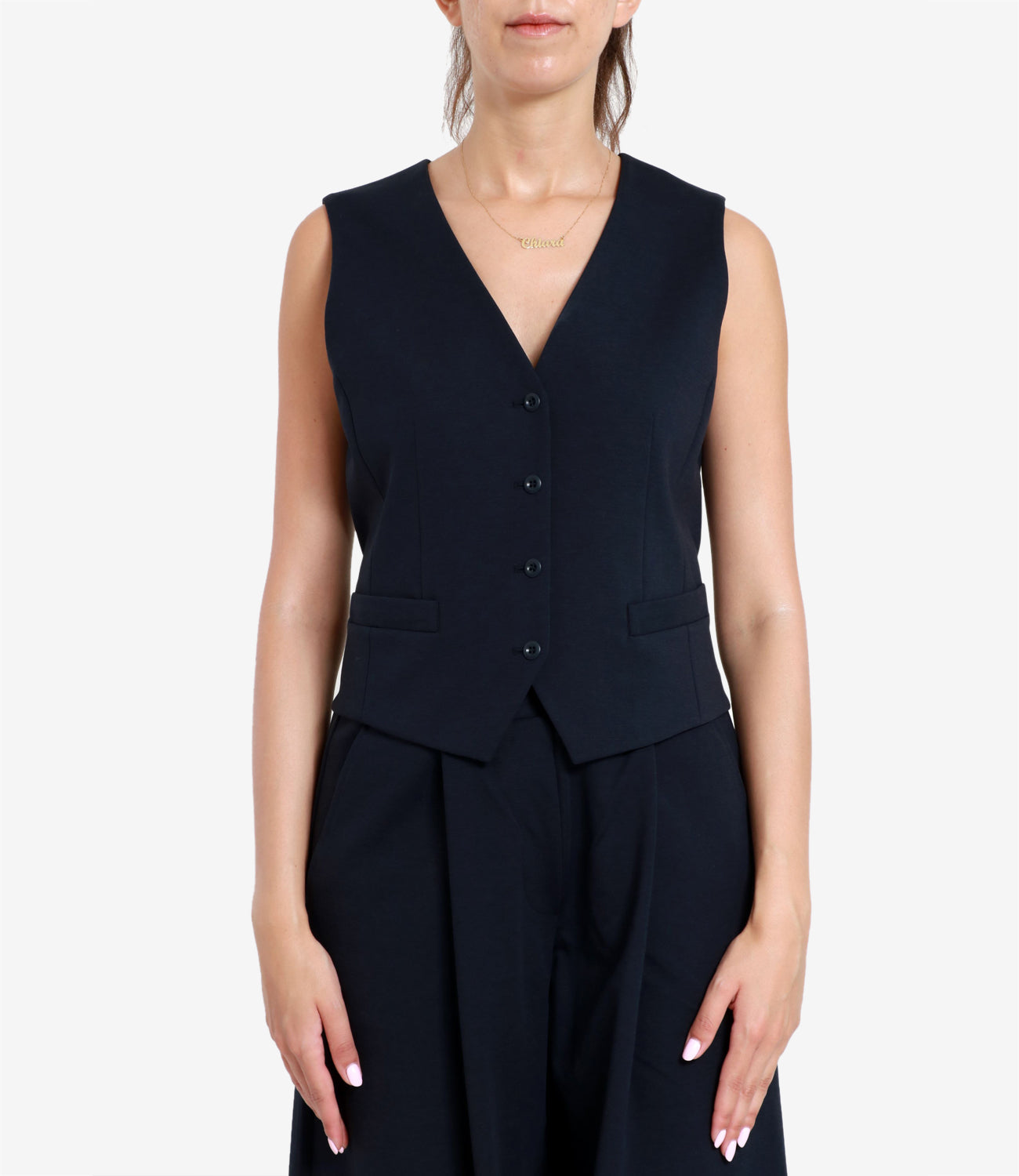 Max Mara Weekend | Gilet Aria Blu navy