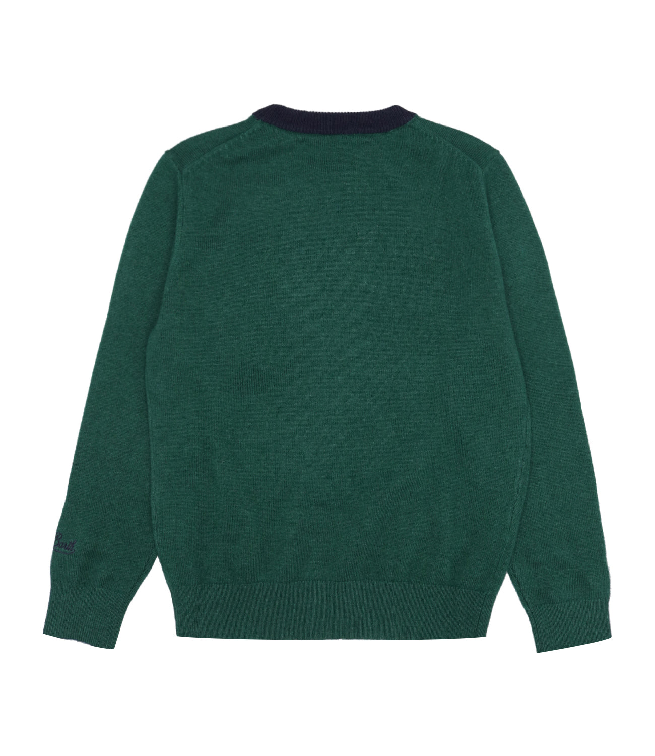 MC2 Saint Barth Kids | Maglia Douglas Light Verde scuro