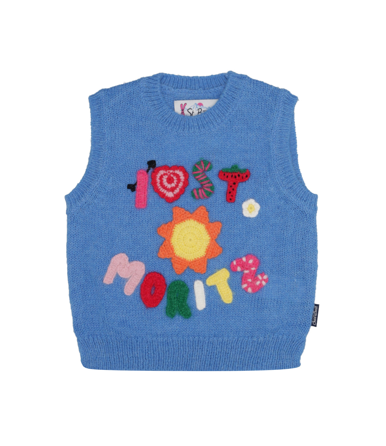 MC2 Saint Barth Kids | Joey Vest Light Blue