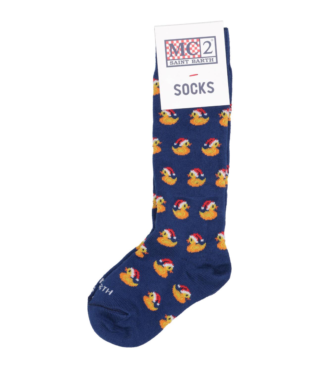 MC2 Saint Barth Kids | Blue and Yellow Socks