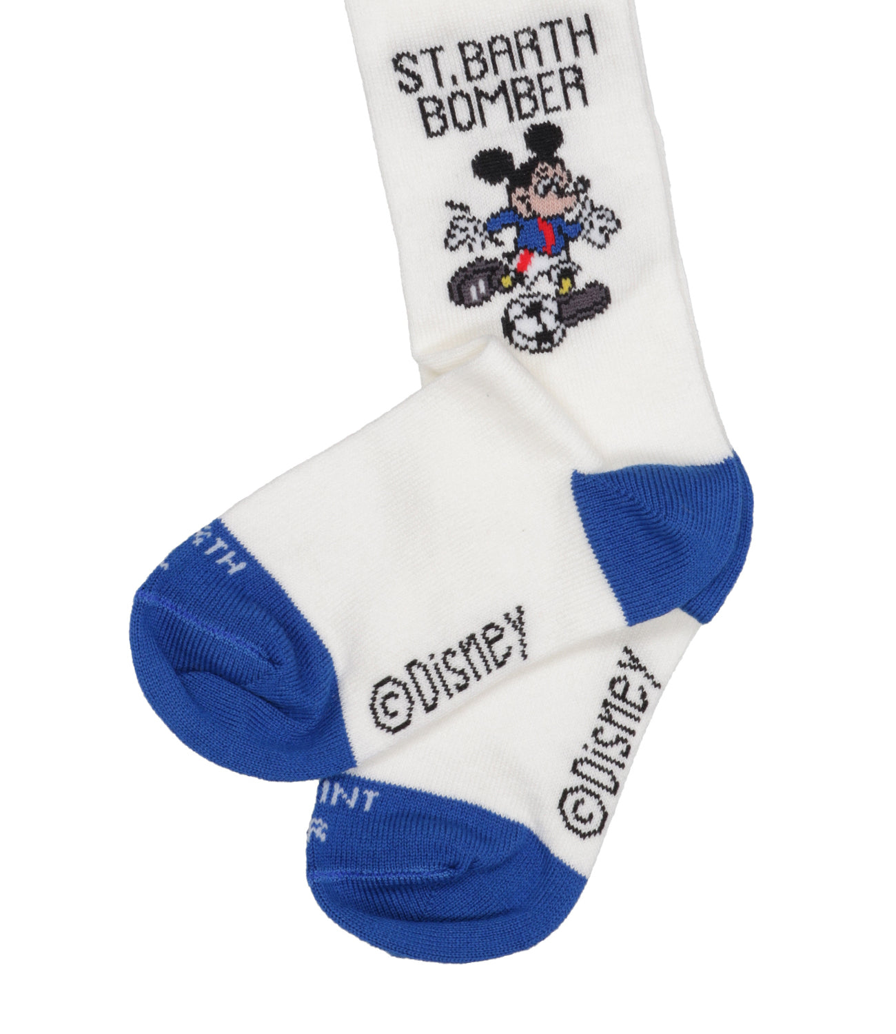 MC2 Saint Barth Kids | Socks White and Light Blue