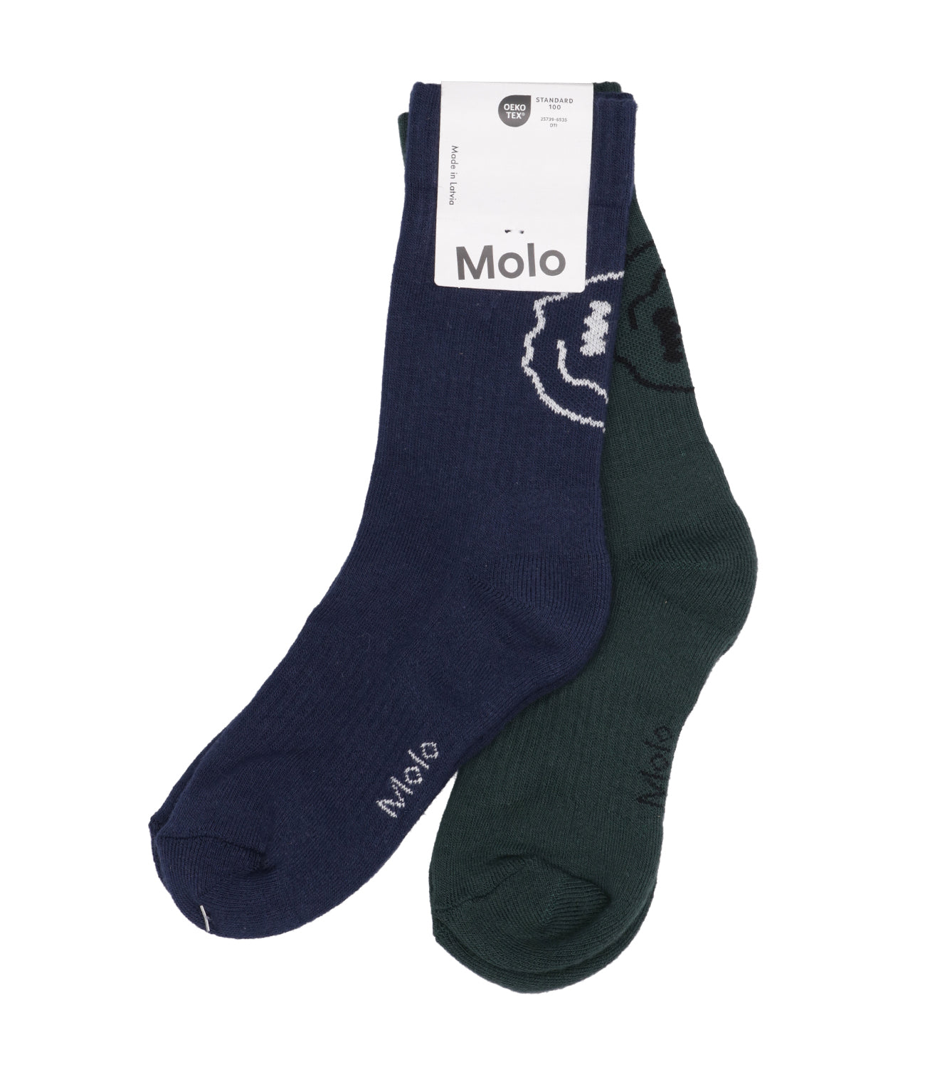 Molo | Norman Socks Navy Blue and Forest