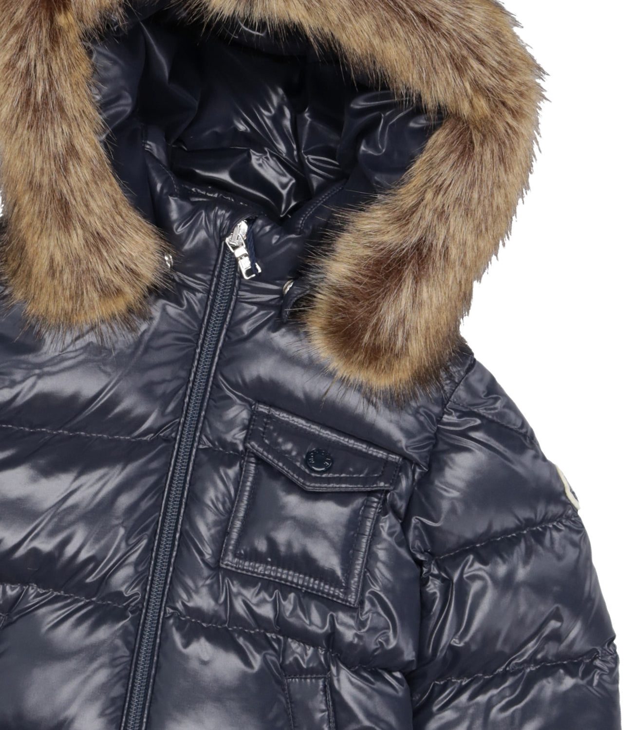 Moncler Junior | K2F Jacket Navy Blue