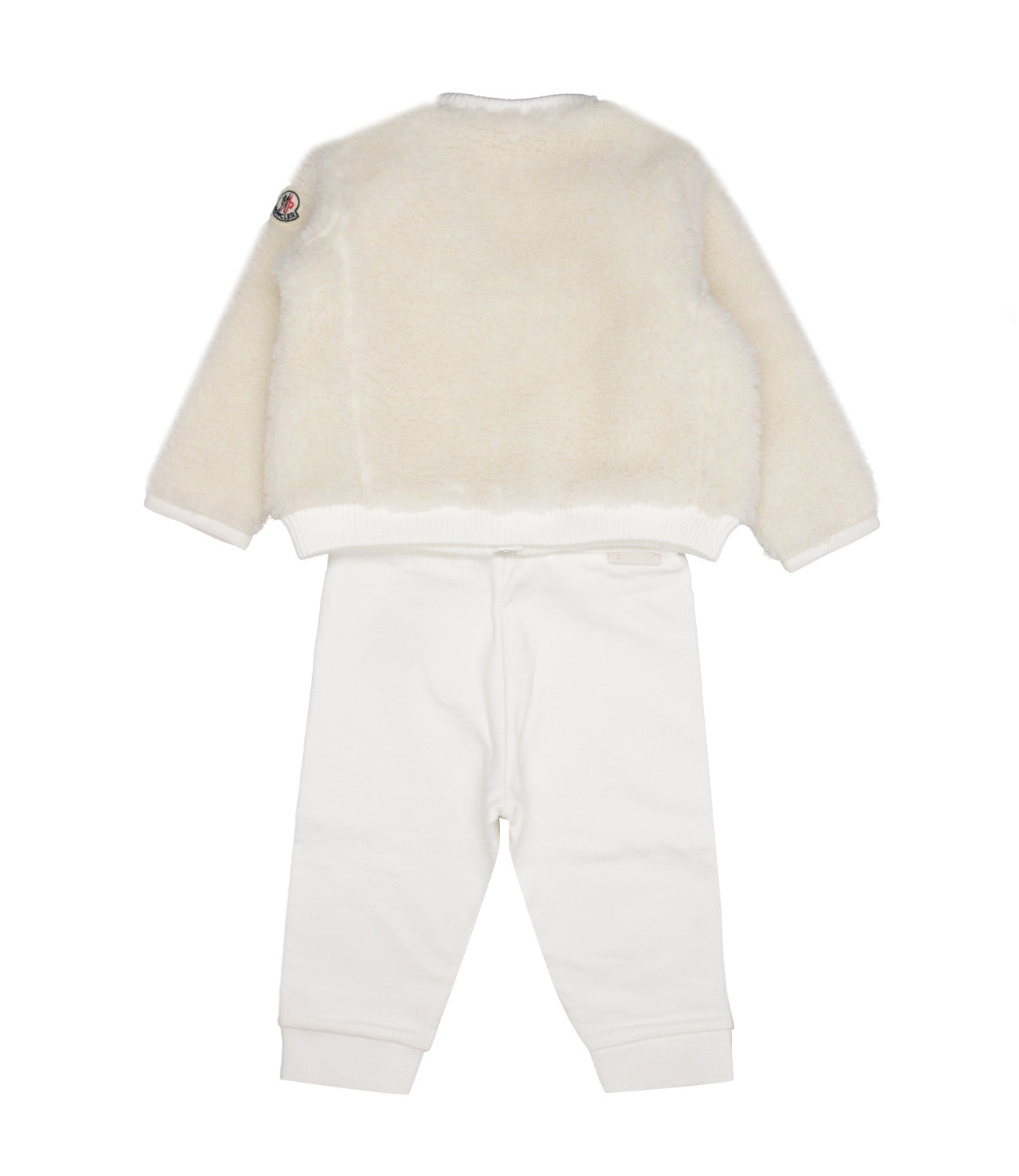 Moncler Junior | Set Maglia e Pantalone Knitwear Panna