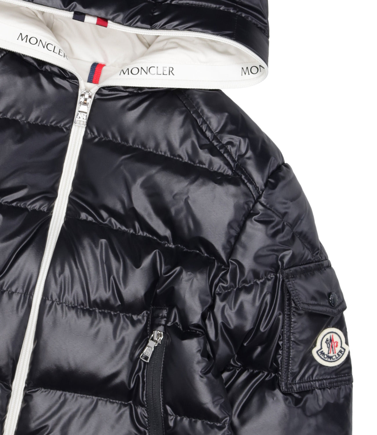 Moncler Junior | Giubbotto Ganzorig Blu scuro