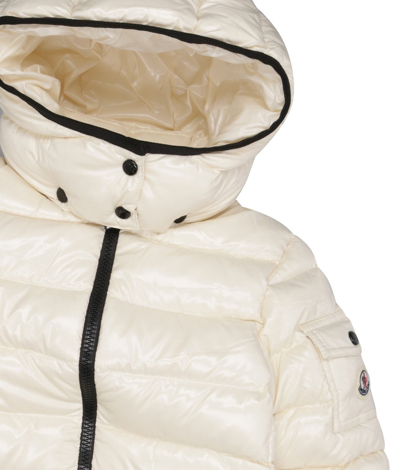 Moncler Junior | Mocha Cream Jacket