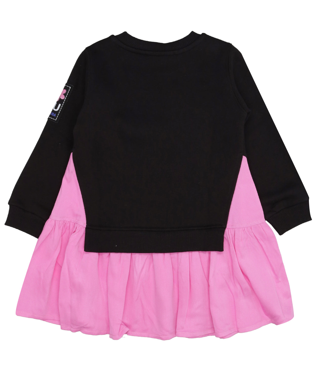 Monnalisa | Black and Pink Dress