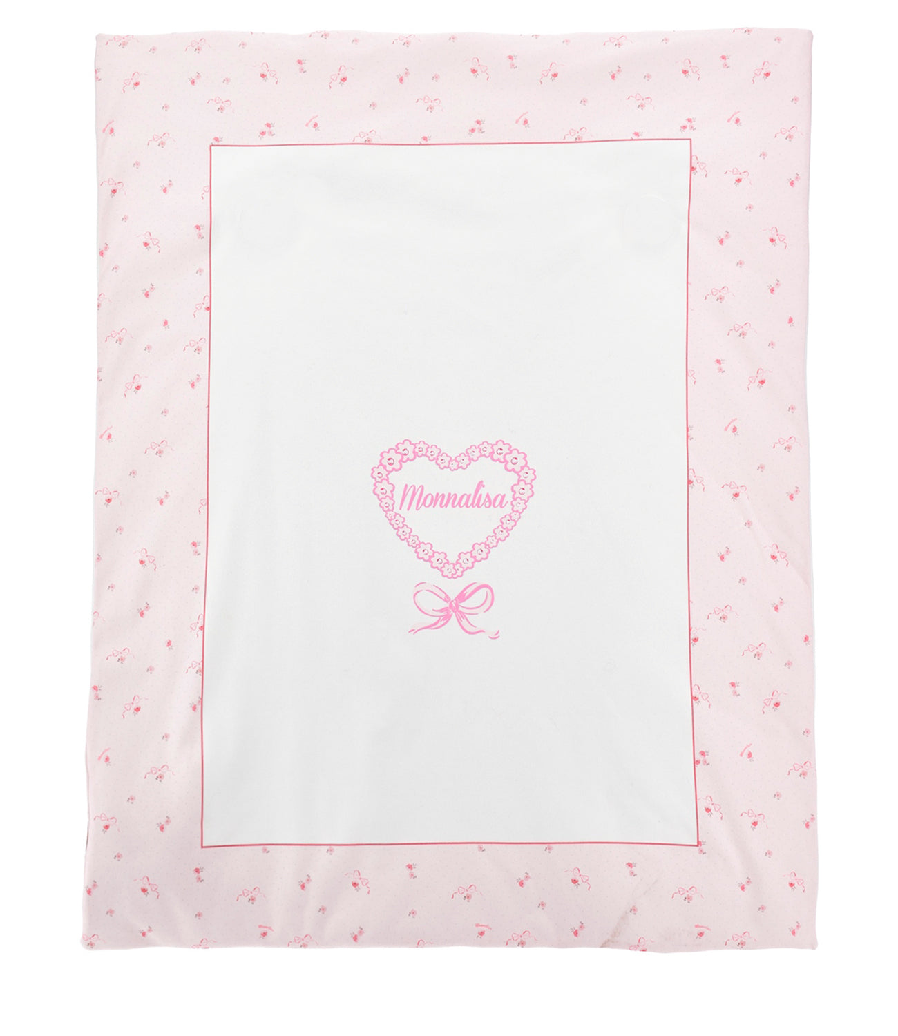 Monnalisa | White and Pink Blanket