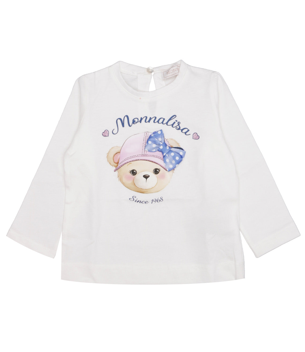 Monnalisa | Sweatshirt White and Pink