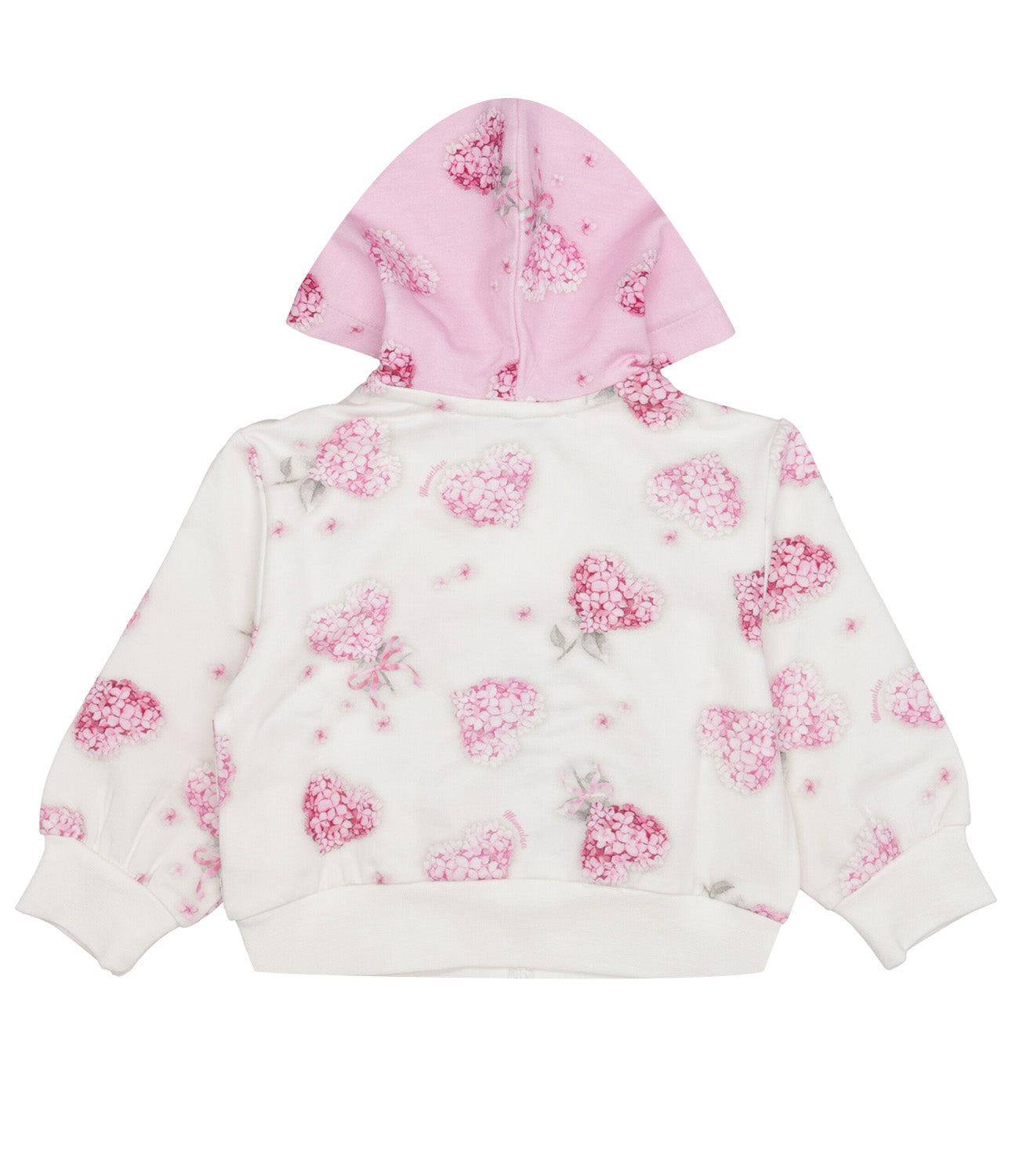 Monnalisa | Sweatshirt White and Pink