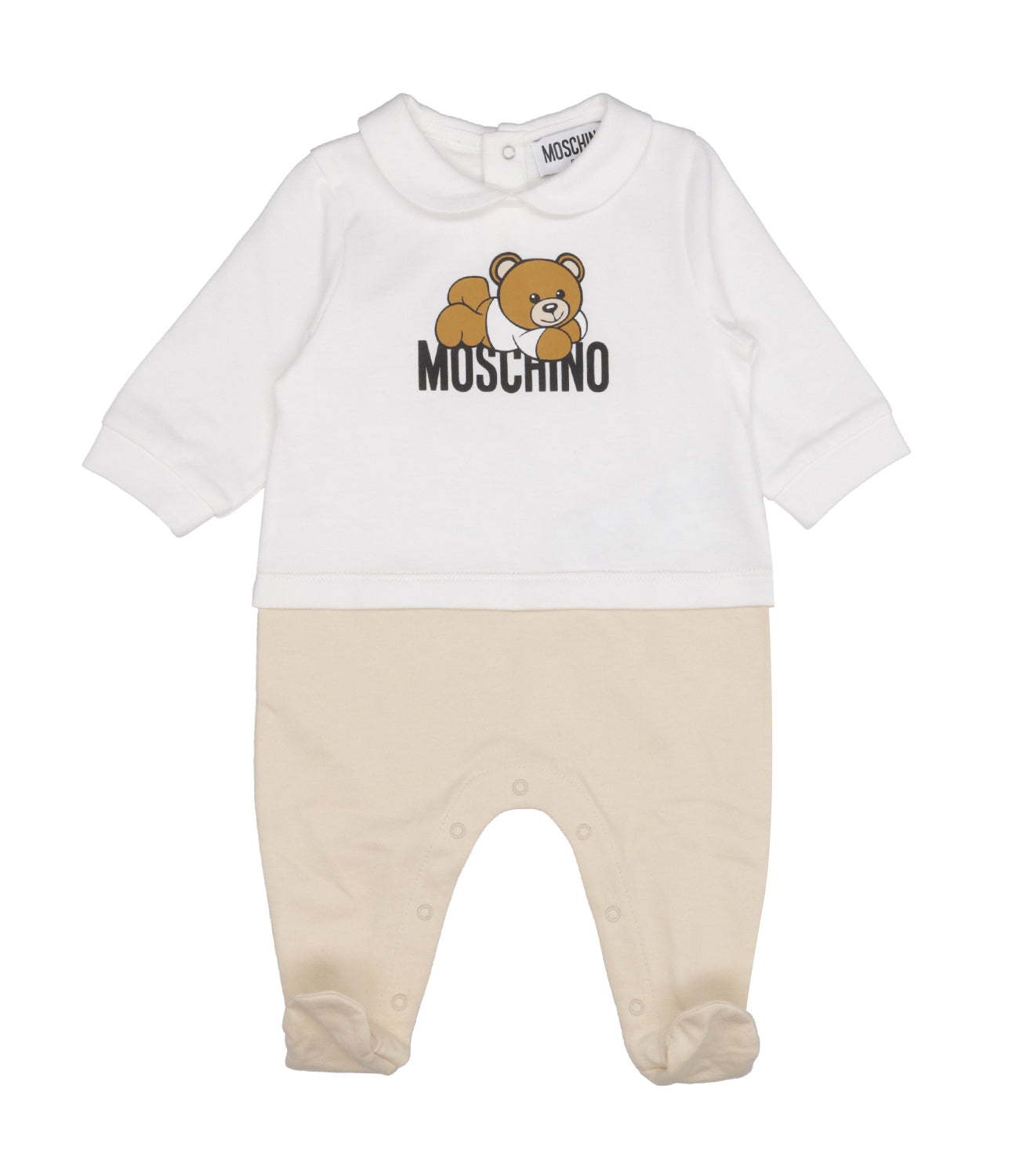 Moschino Baby | Tutina Bianca e Beige