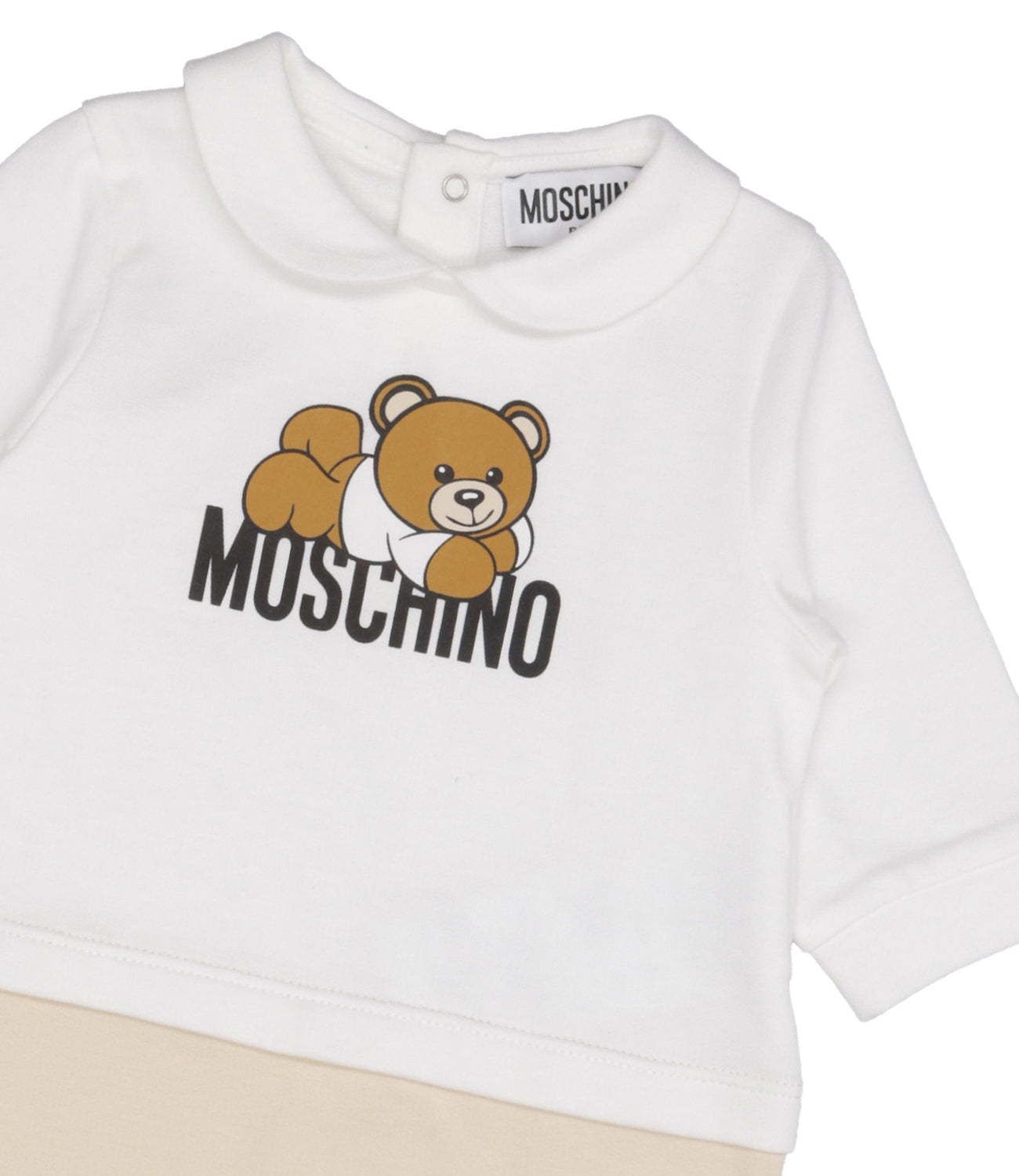 Moschino Baby | Tutina Bianca e Beige