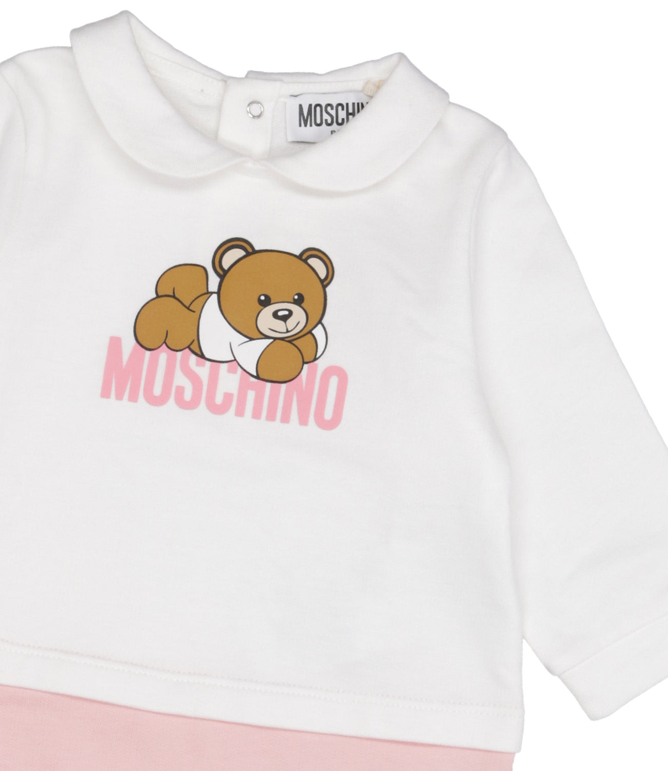 Moschino Baby | Tutina Bianca e Rosa