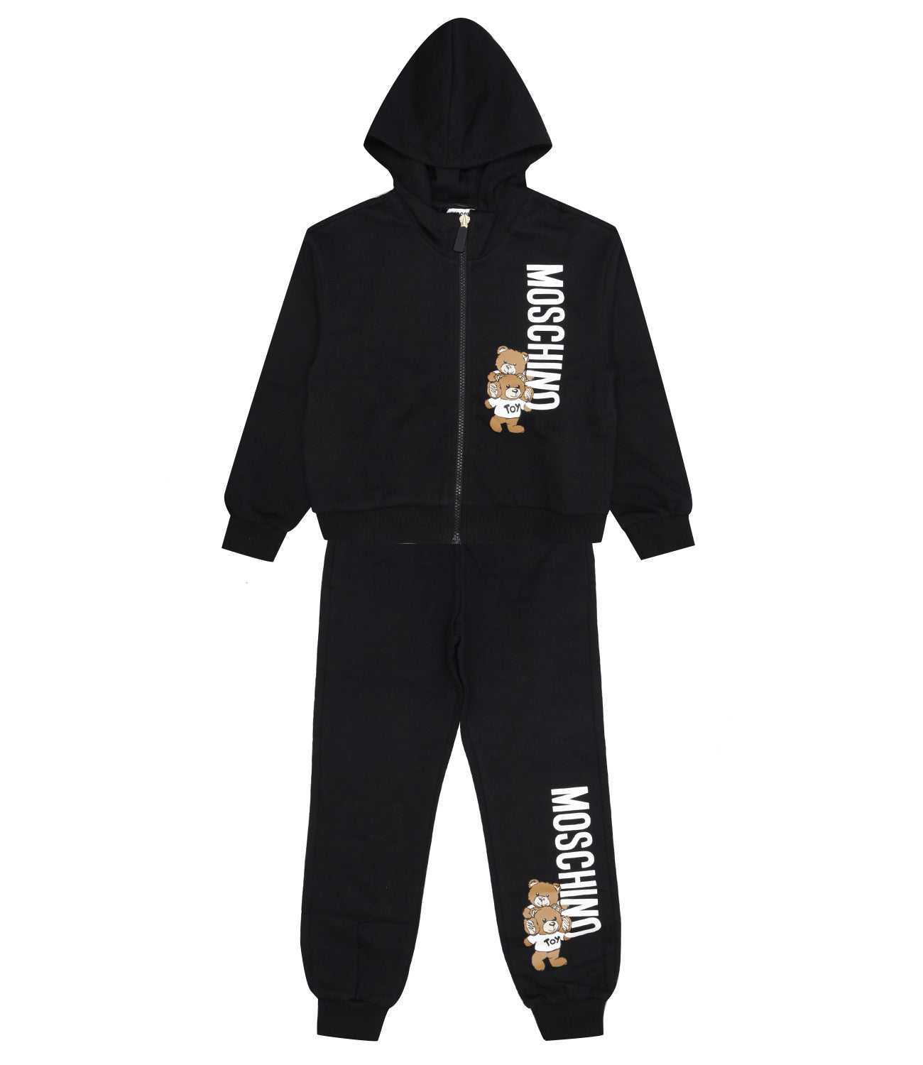 Moschino Kids | Set Felpa e Pantalone Nero