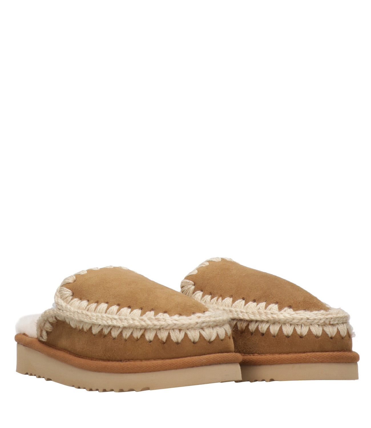 Mou | Sabot Eskimo Slipper Cognac