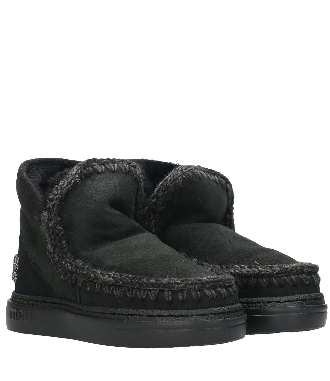 Mou | Eskimo Sneaker Bold Glitter Logo Black