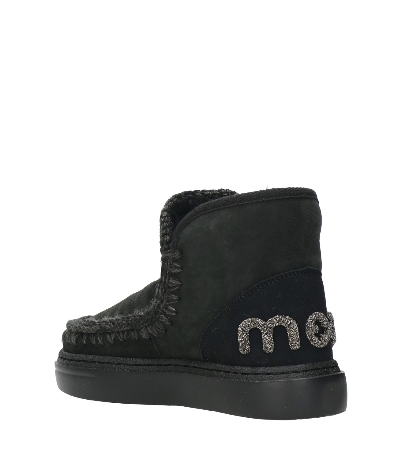 Mou | Eskimo Sneaker Bold Glitter Logo Black