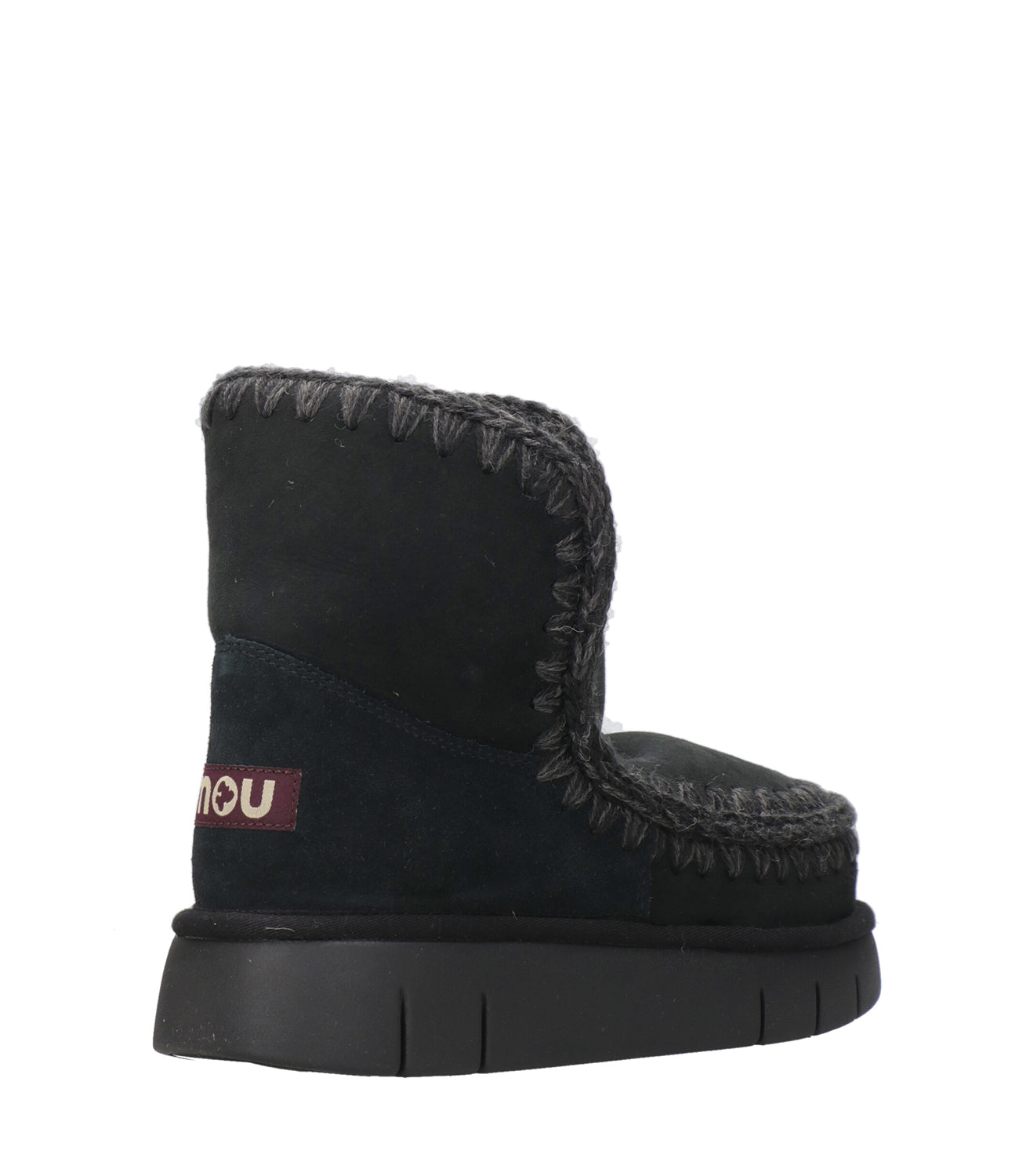 Mou | Eskimo 18 Bounce Black Ankle Boot