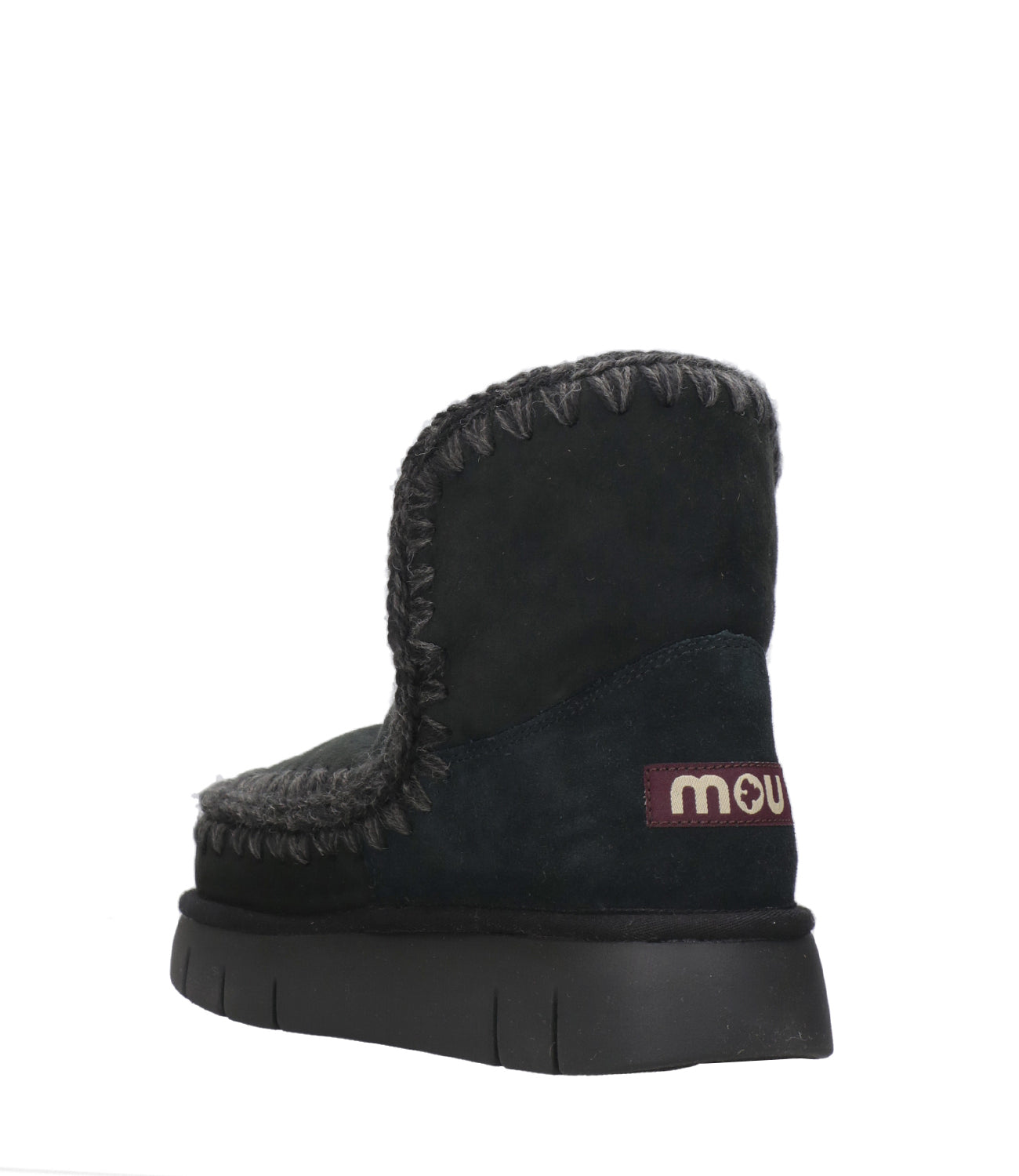 Mou | Eskimo 18 Bounce Black Ankle Boot