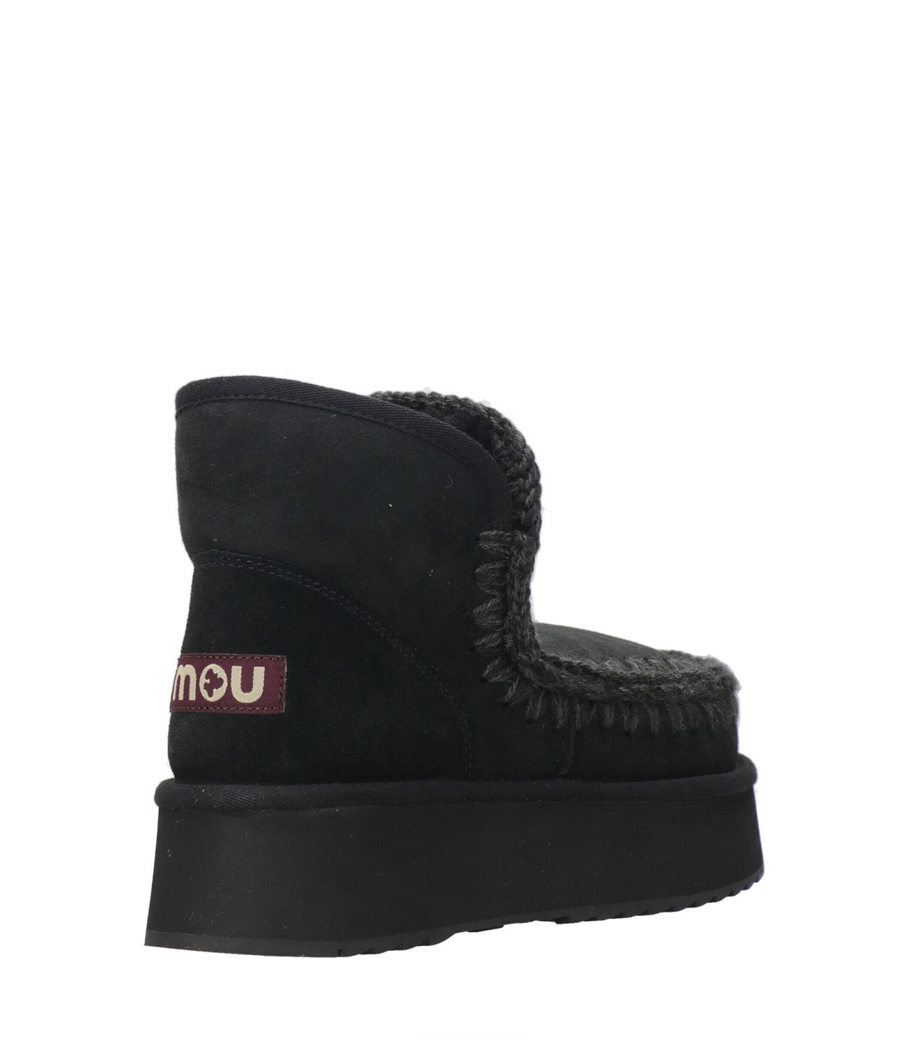 Mou | Mini Eskimo Platform Boot Black