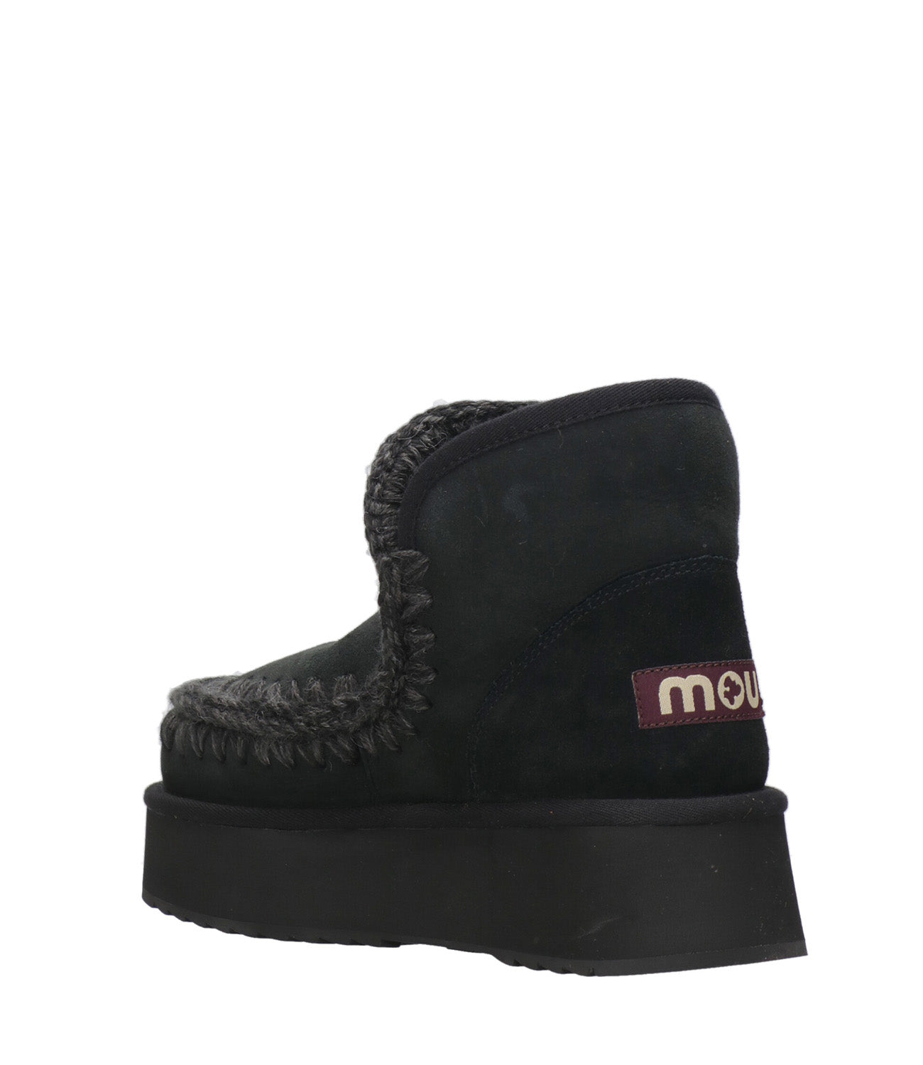 Mou | Mini Eskimo Platform Boot Black