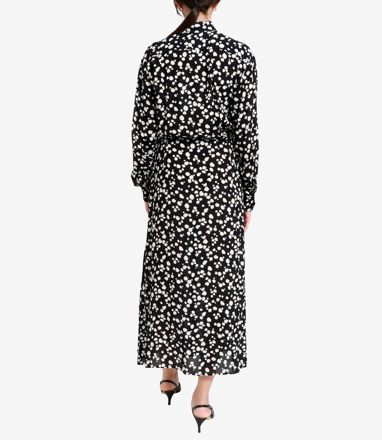 MSGM | Black and Cream Dress