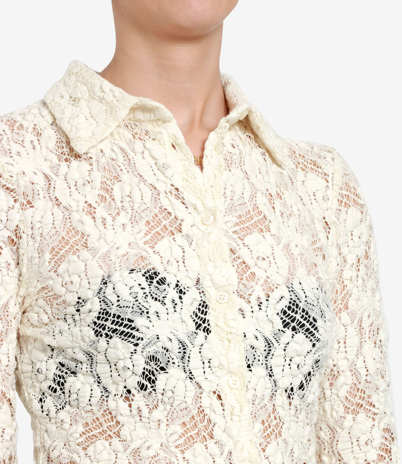 MSGM | Cream Shirt