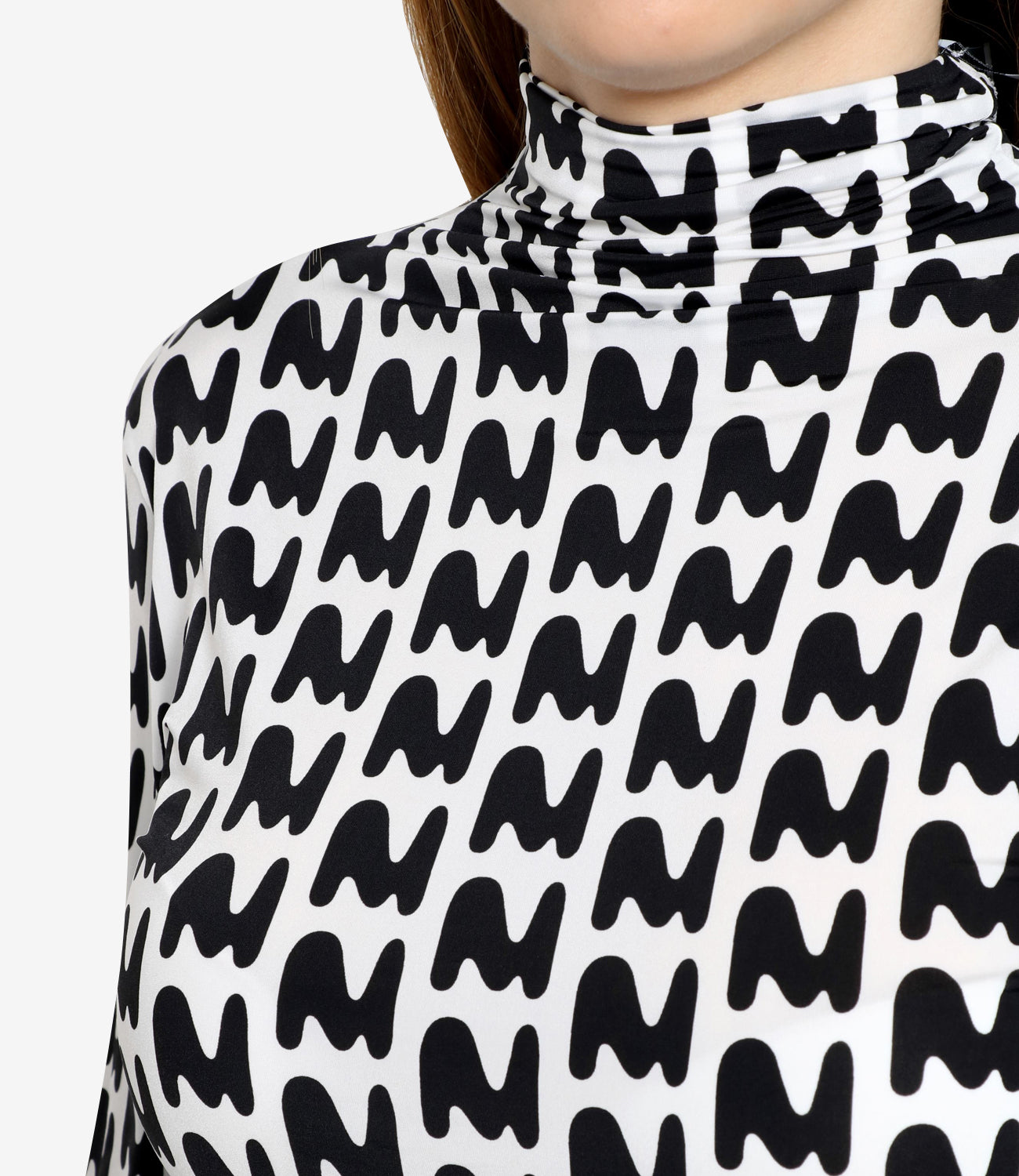 MSGM | Black and White Blouse