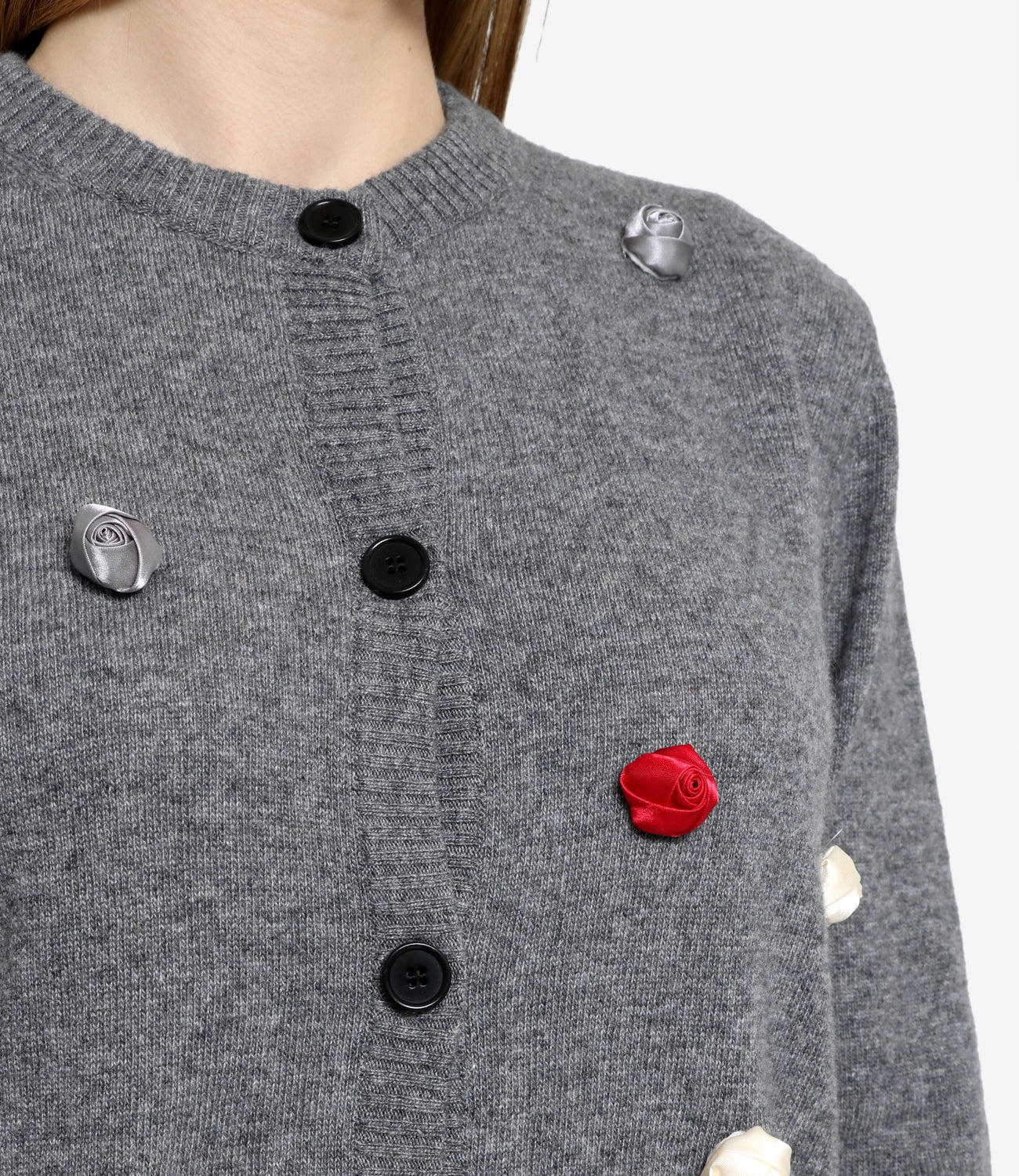 MSGM | Grey Cardigan