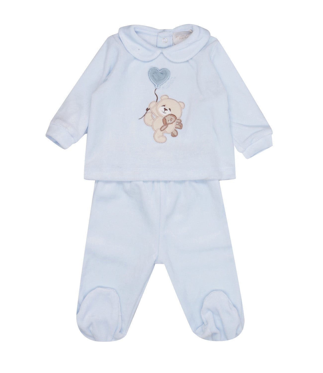 Nanan | Blue Sweater and Pant Set