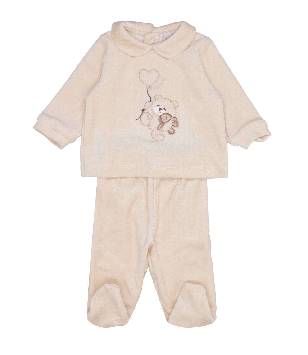 Nanan | Beige Sweater and Pant Set