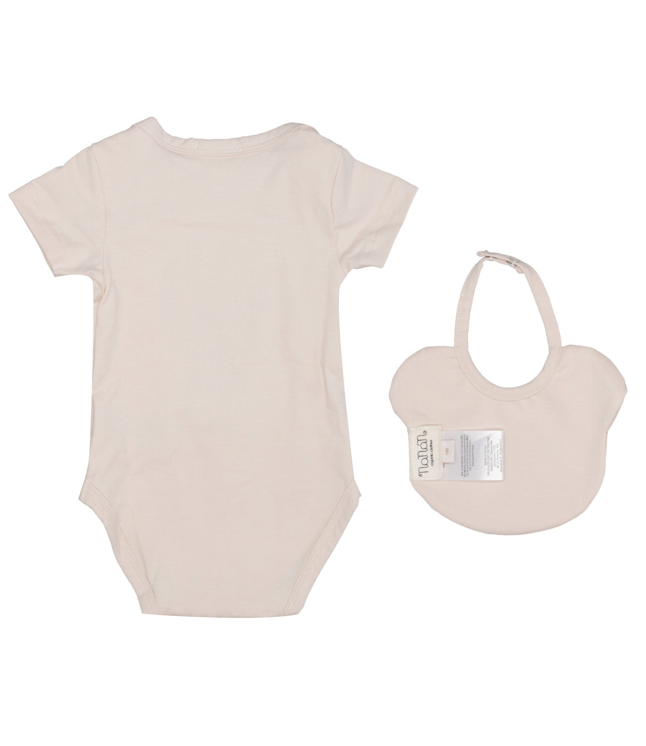 Nanan | Set Body e Bavaglino Beige