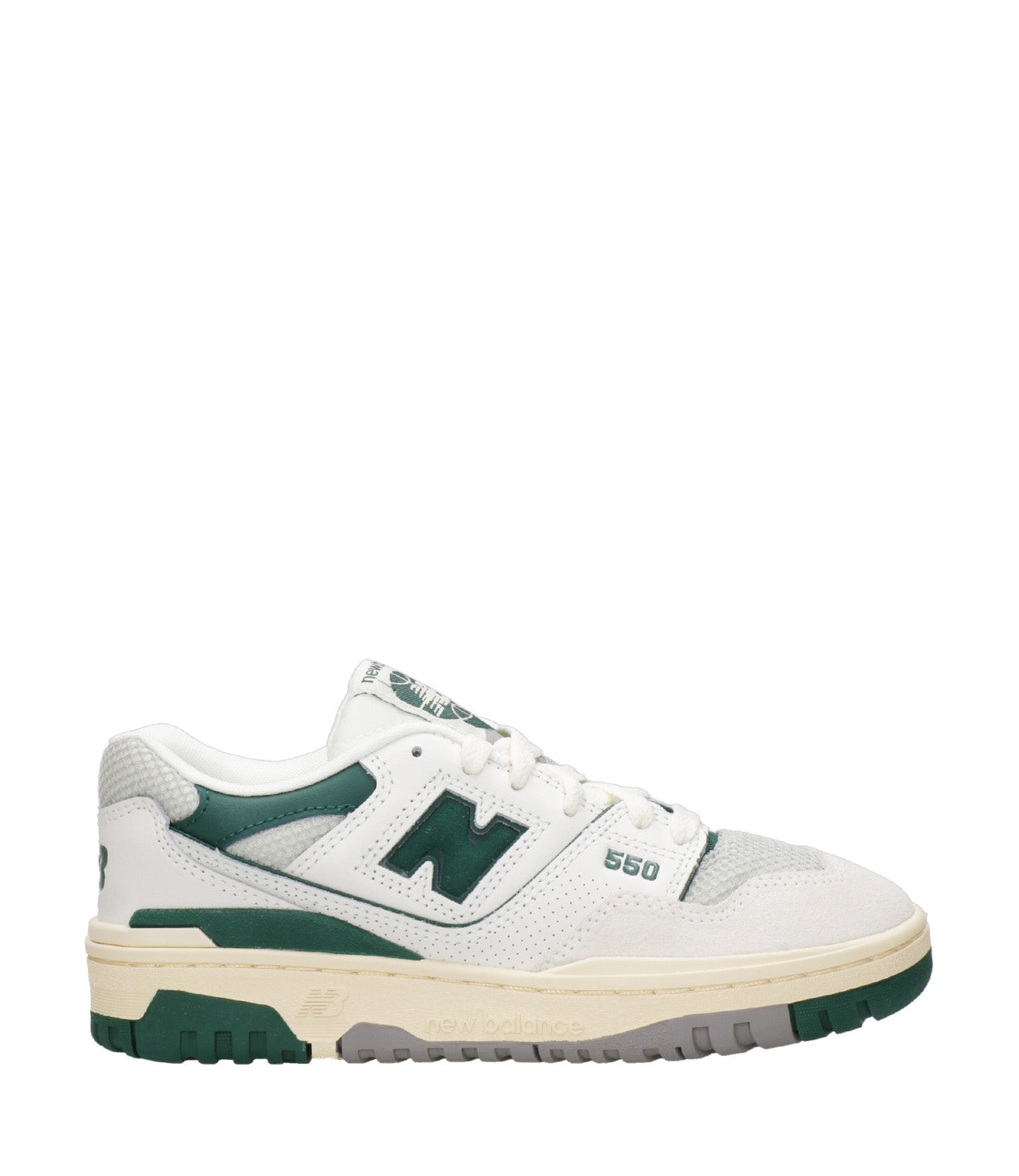 New Balance Kids | Saneakers 550 White and Forest Green