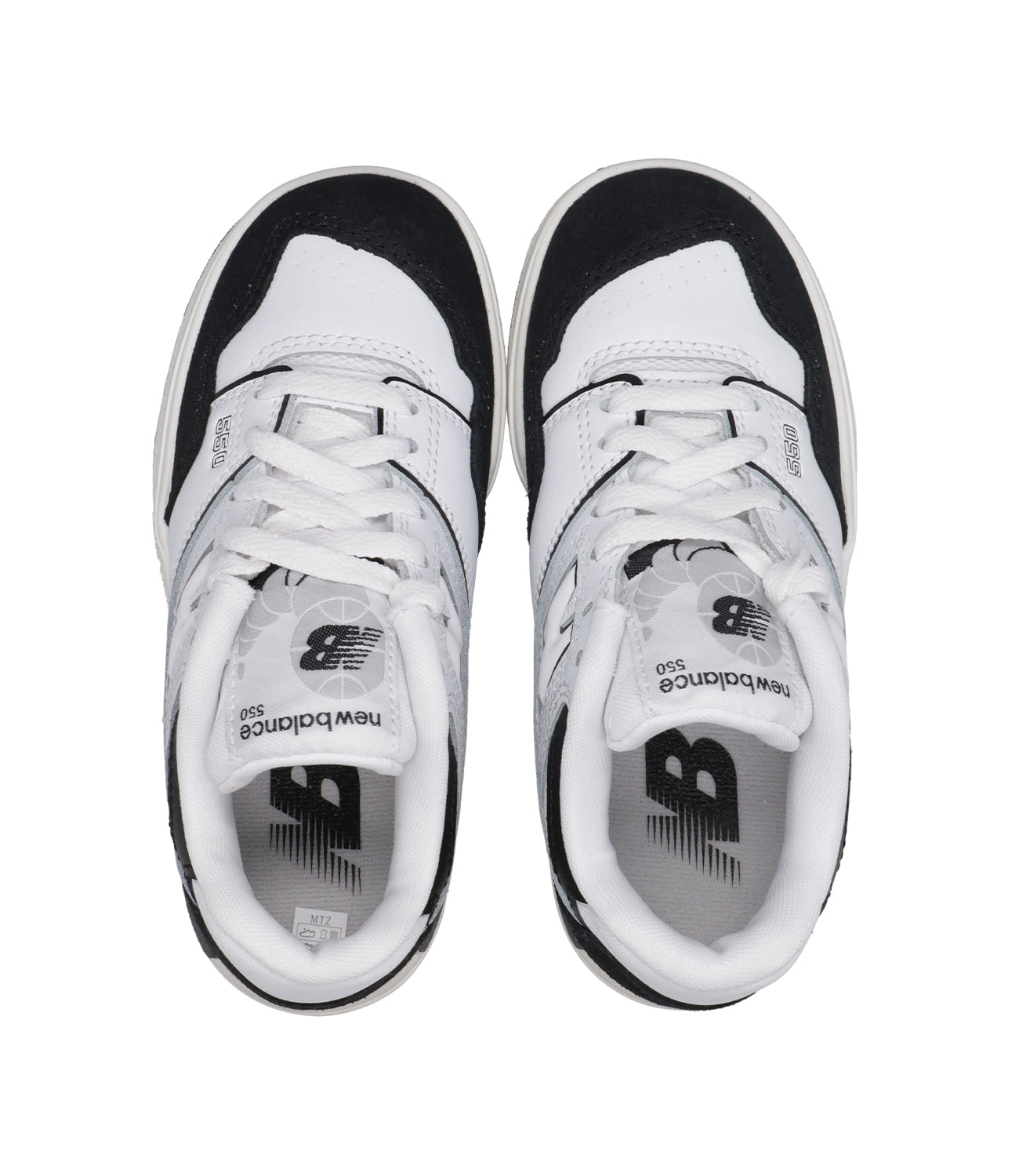 New Balance Kids | Sneakers 550 Bianco Nero e Grigio