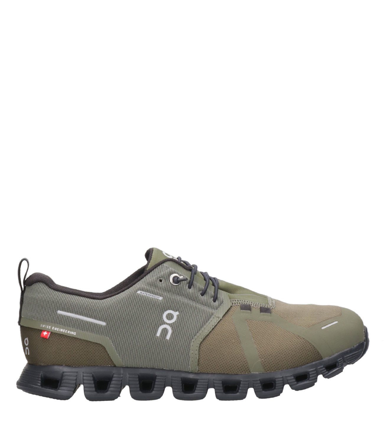 On | Sneakers Cloud 5 Waterproof Militare