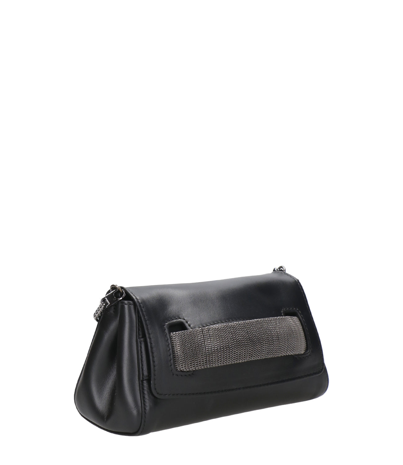 Orciani | Borsa Gossip Nappa Chain Nera