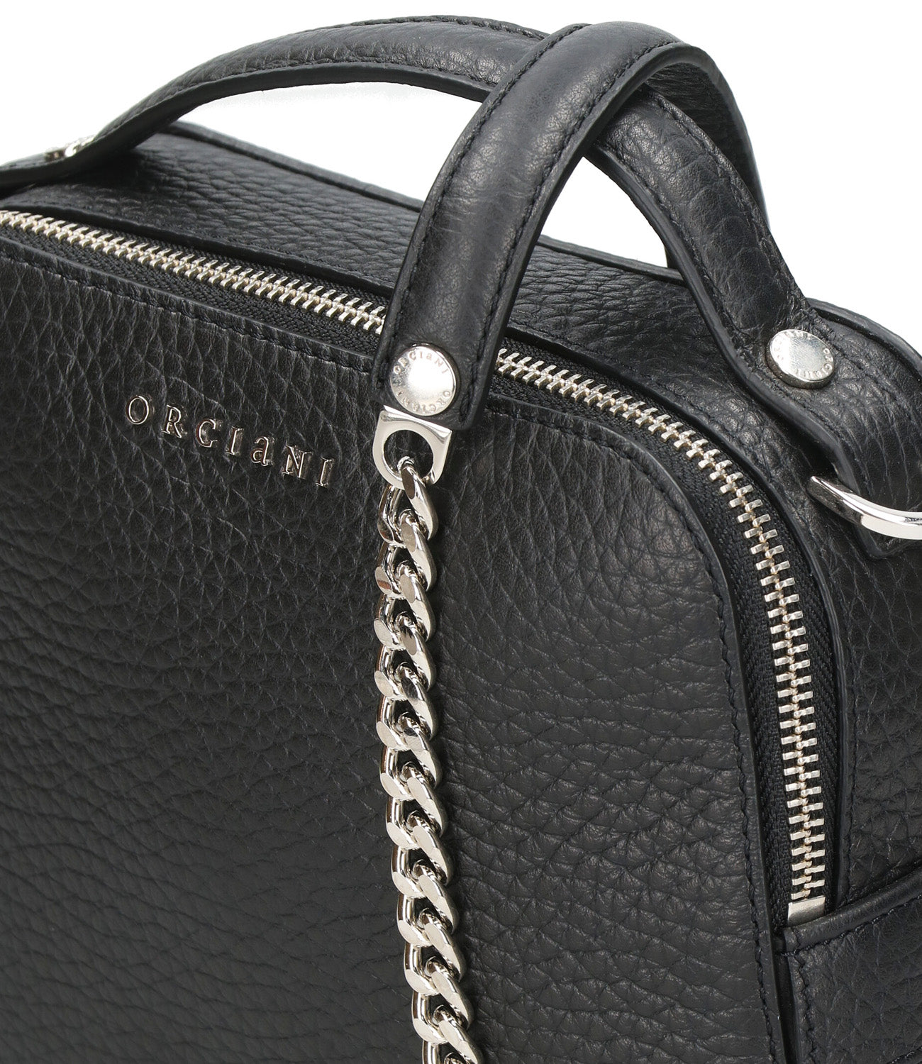 Orciani | Chéri Soft Black Mini Bag