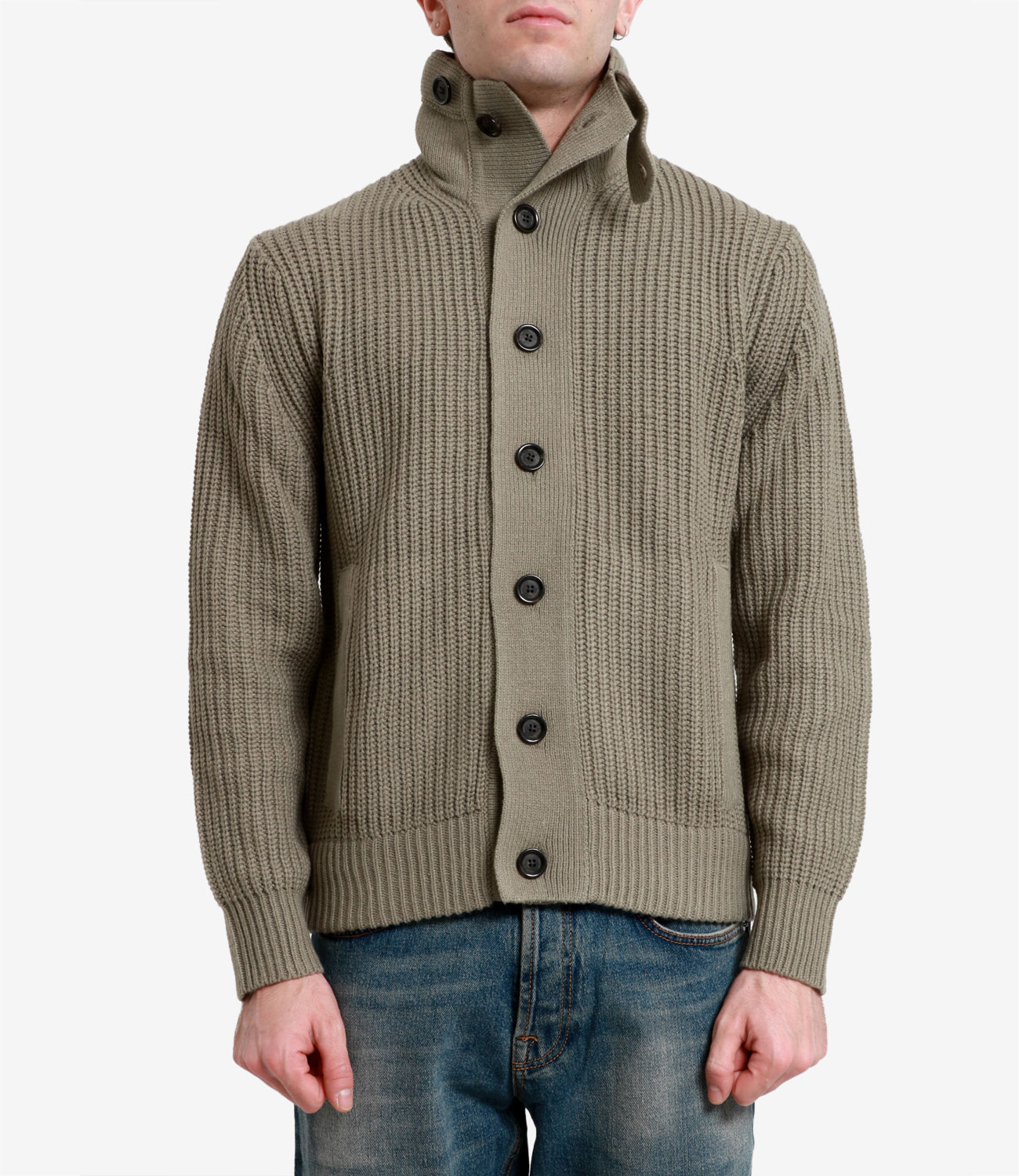 Paolo Pecora | Military Green Blouson Jacket